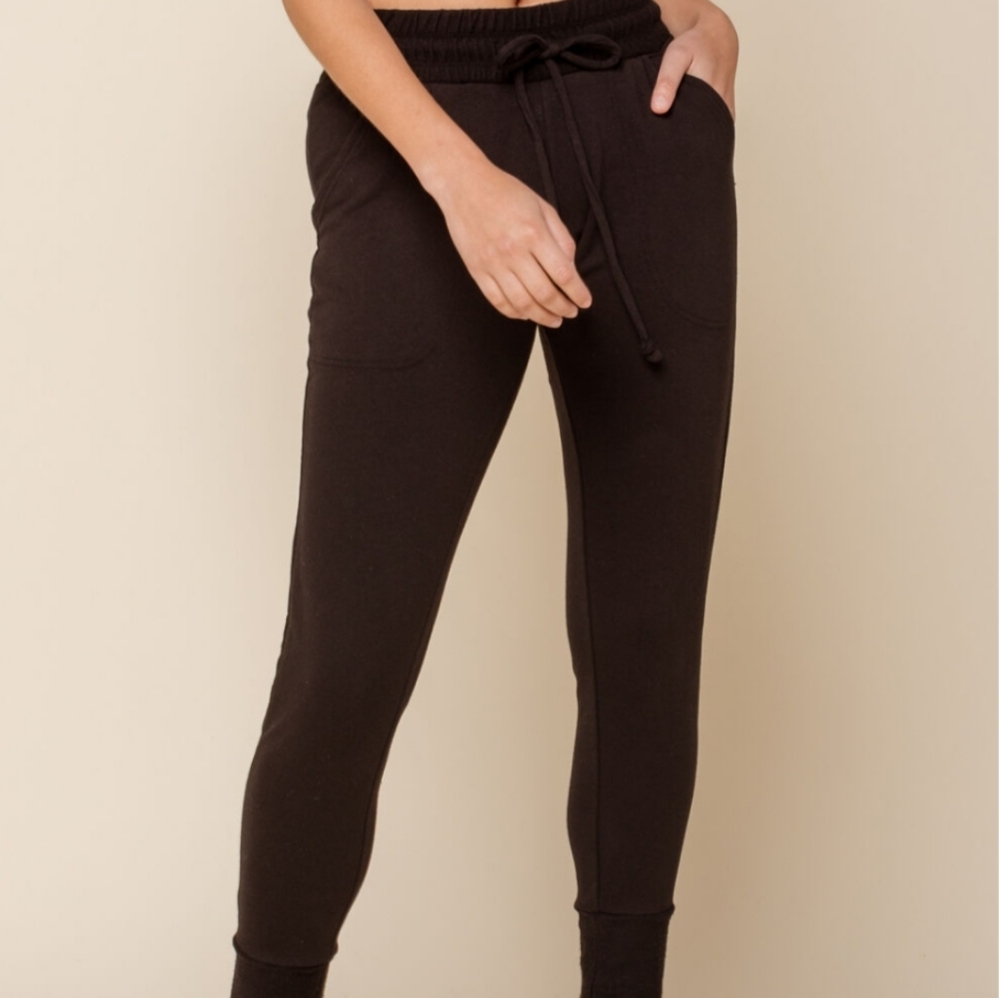 FP MOVEMENT Sunny Wash Black Skinny Jogger Size M NWT - Picture 6 of 12